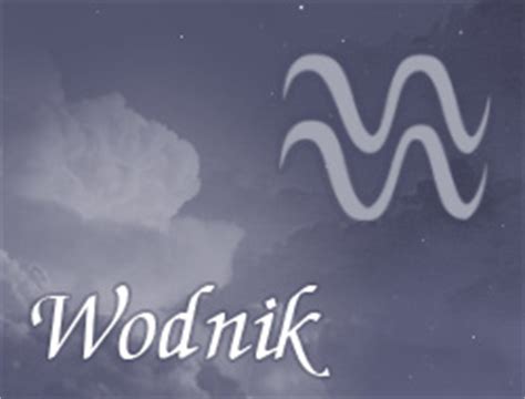 horoskop wodnik miłość|Horoskop miłosny Wodnik 